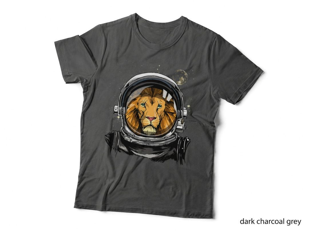 Lion Astronaut Space Exploration Astronomy Lover T-Shirt