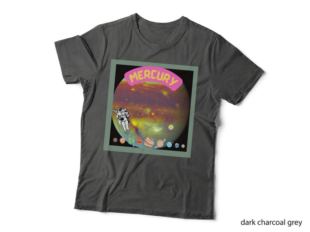 Mercury a Planet Transparent T-Shirt