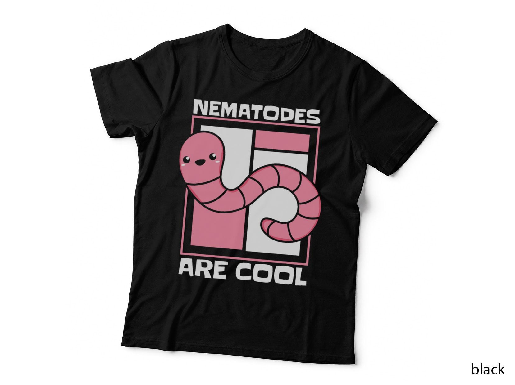 Nematodes Are Cool - Science Nature Biologist Kids Biology T-Shirt