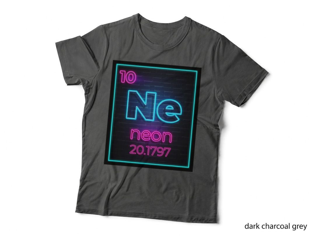 Neon Element of the Chemistry Periodic Table for Scientists T-Shirt