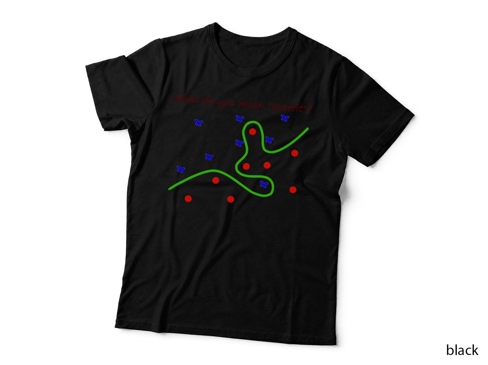 Overfit - Data Science, Machine Learning, AI Tshirt