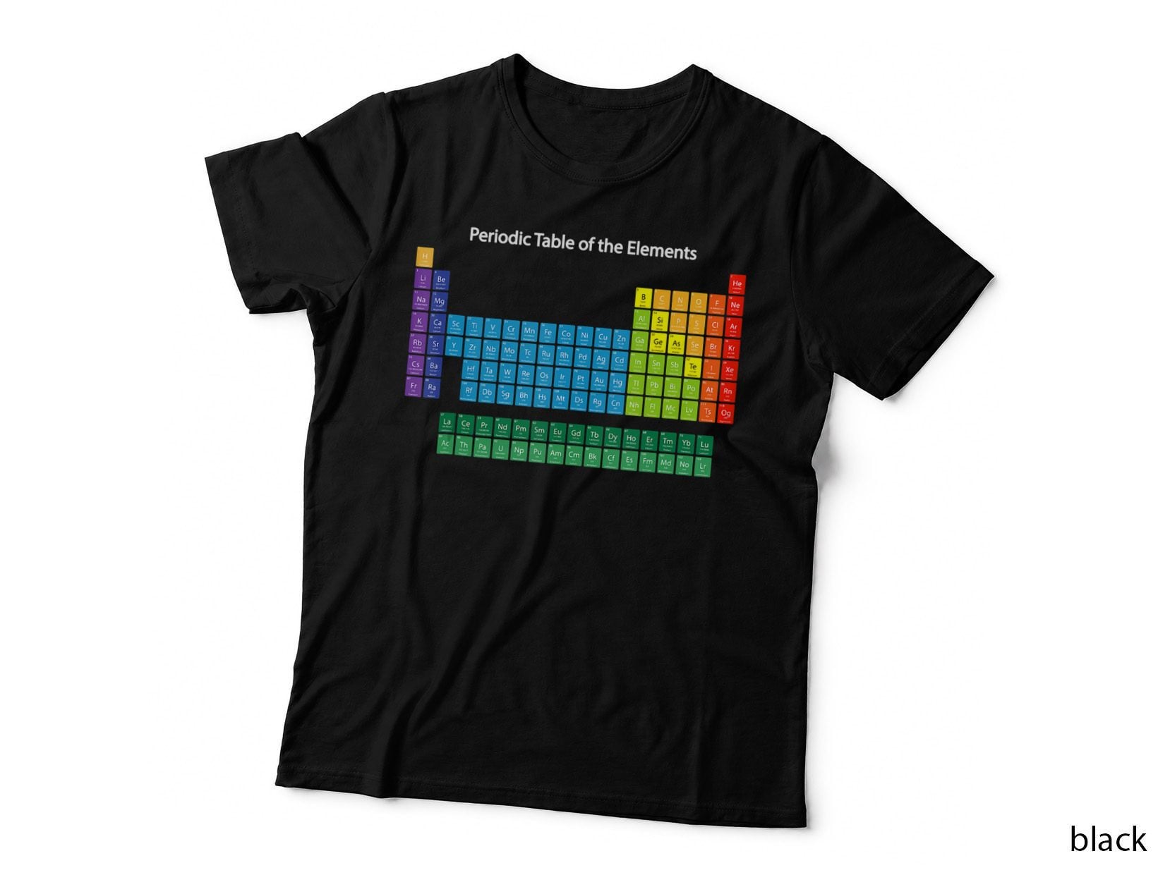 Periodic Table of the Elements T-Shirt, Science Nerd Apparel