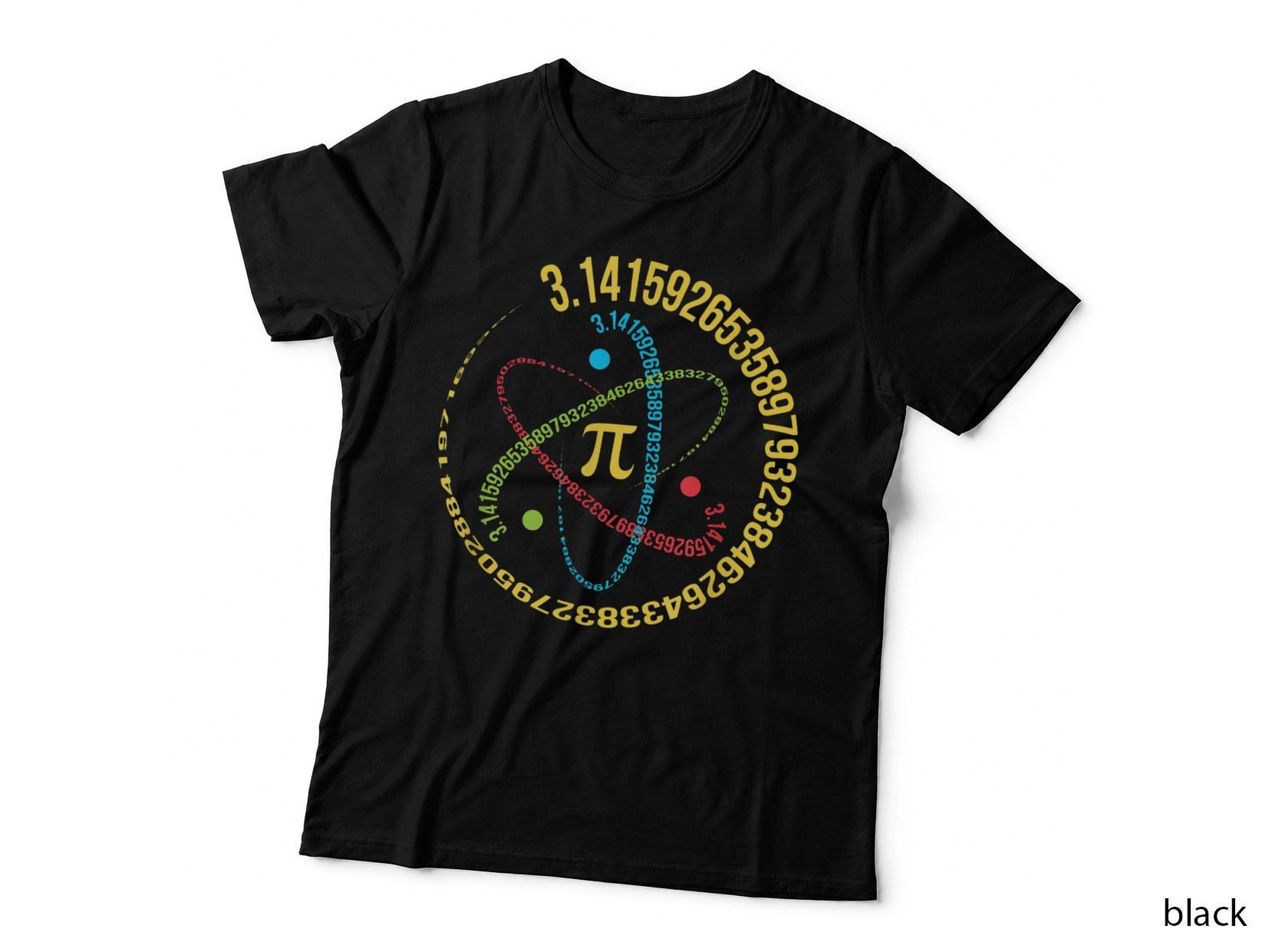 Pi Day Costume Atom Pi Math Geek Science Lovers T-Shirt
