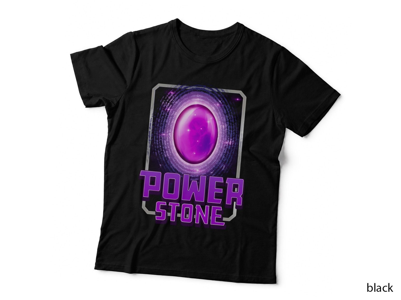 Power Stone Magenta Glowing Orb Cosmic T-Shirt