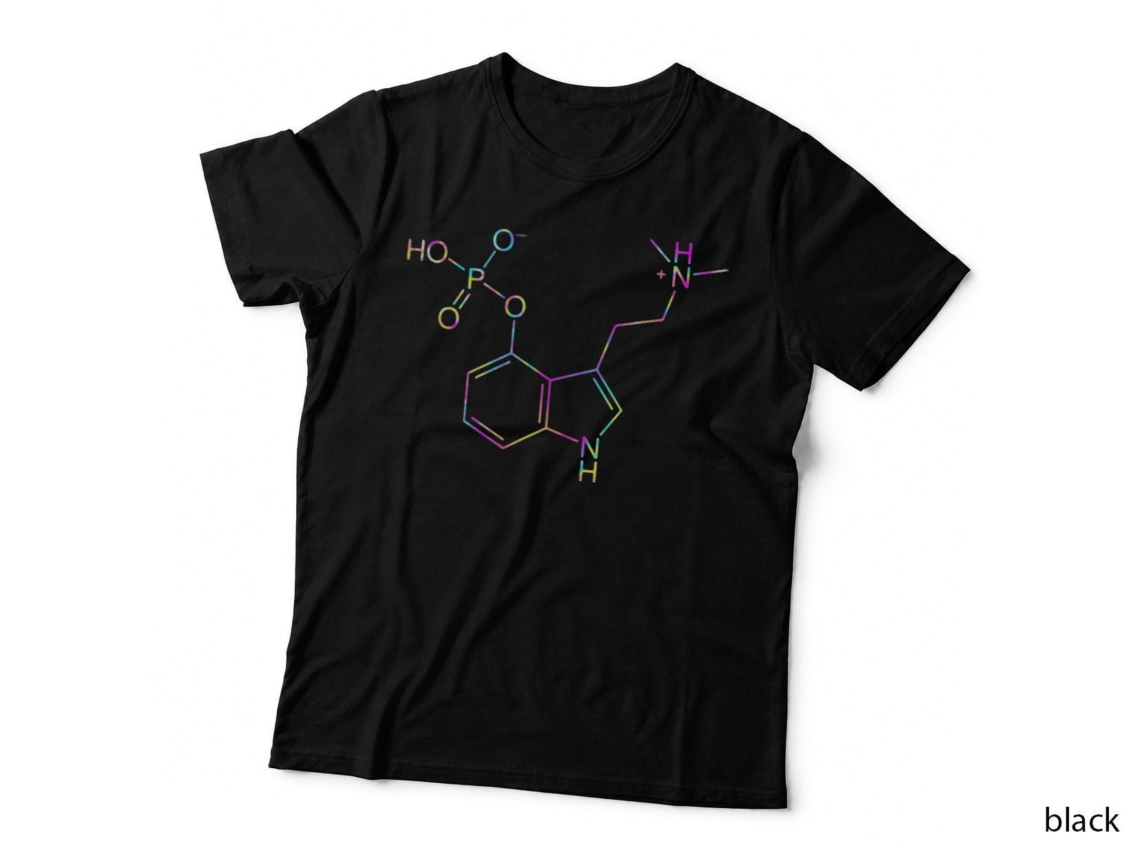 Psilocybin Magic Shrooms Chemistry Molecule T T-Shirt