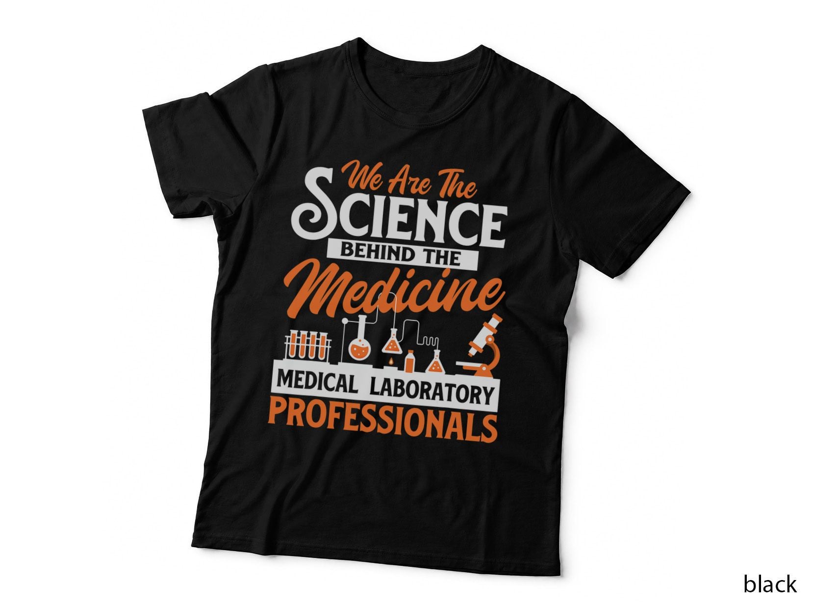 Rat Lab Technician T-Shirt, Science Behind Medicine