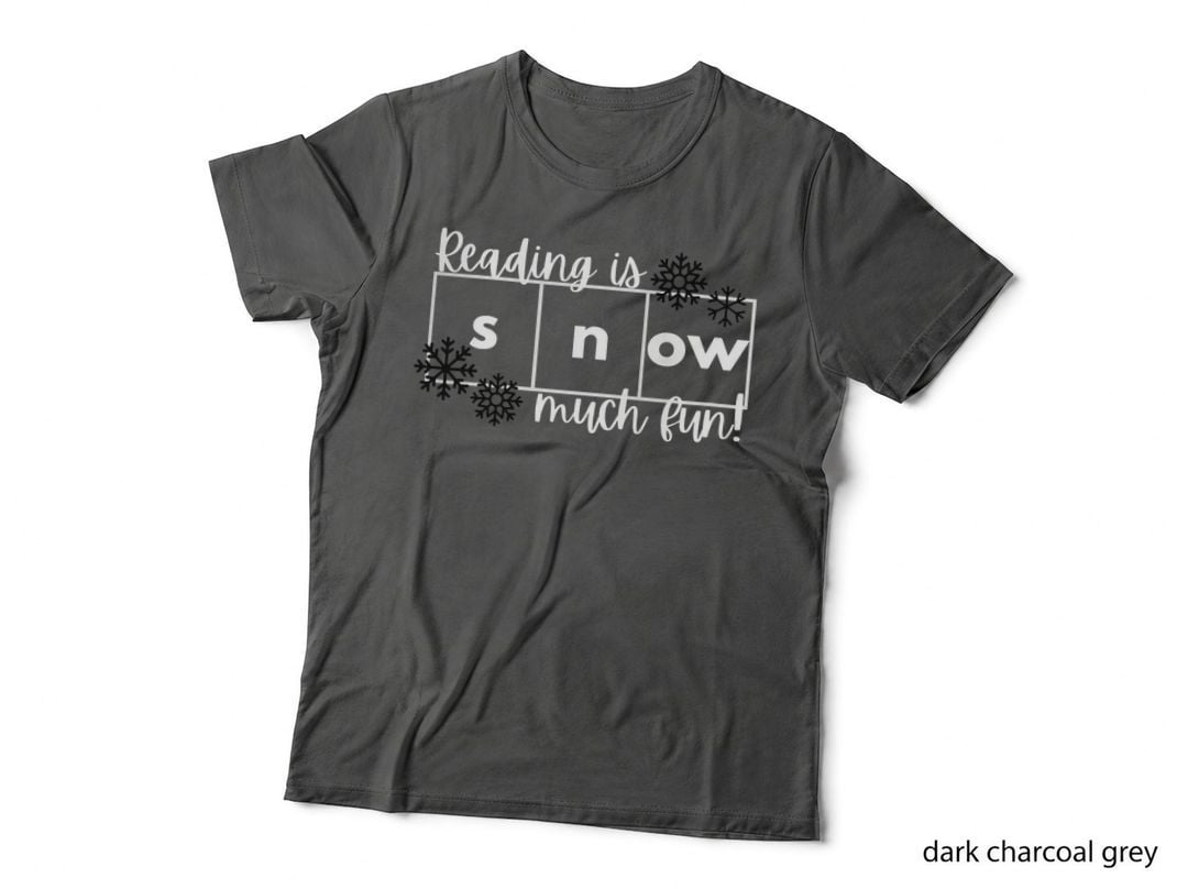 Reading Is Snow Much Fun Science of Reading Gift T-Shirt