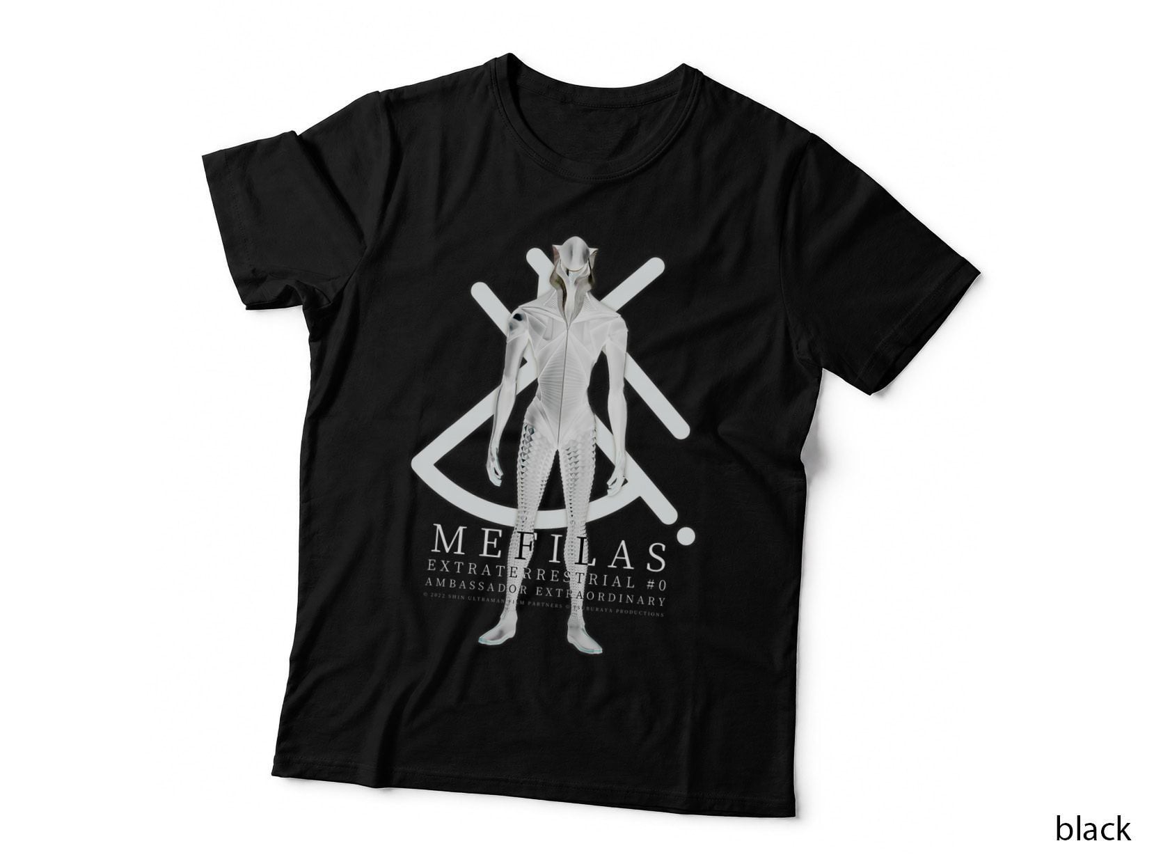 SHIN Ultraman Extraterrestrial Mefilas - Alien Design T-Shirt