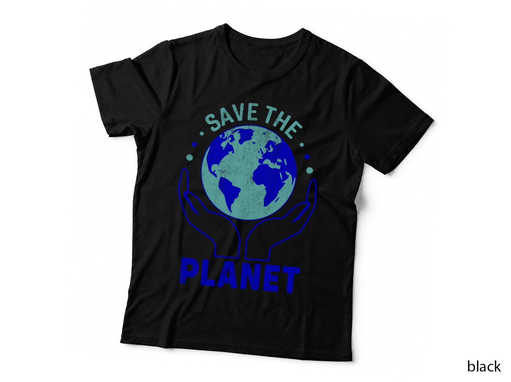 Save the Planet Earth Day T-Shirt, Hands Holding Earth Graphic Tee