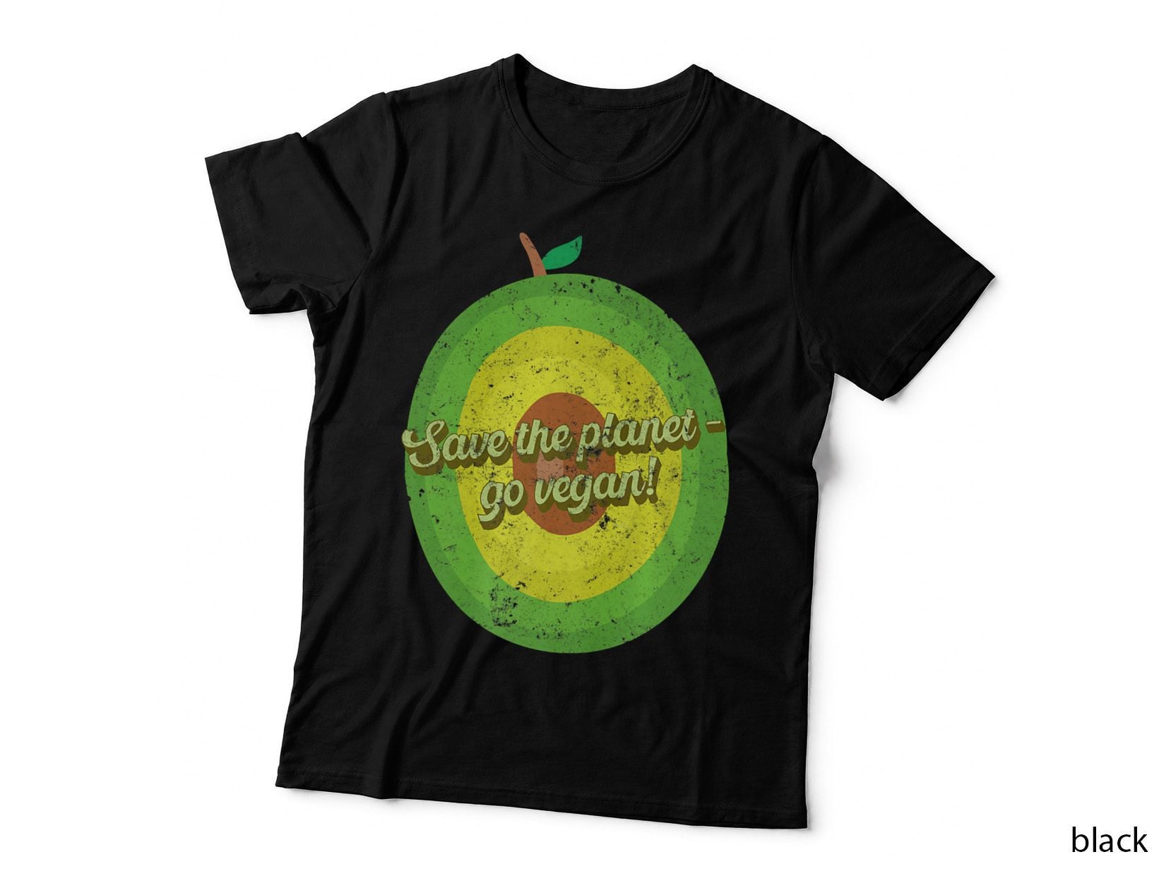 Save the Planet Go Vegan!, Veggie Lover T-Shirt