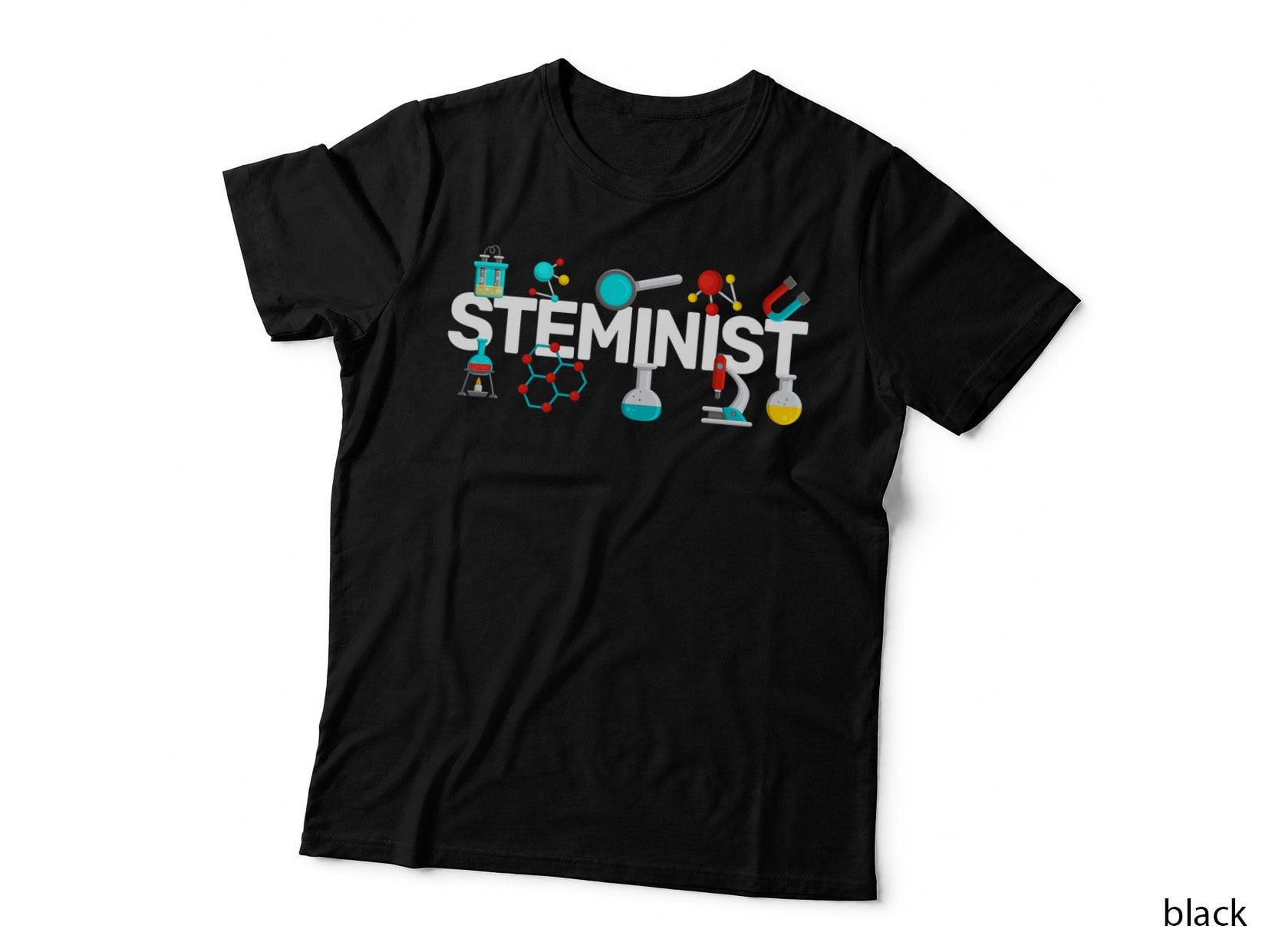 Science Cute for Women in Engineering Stem Girls Steminist T-Shirt