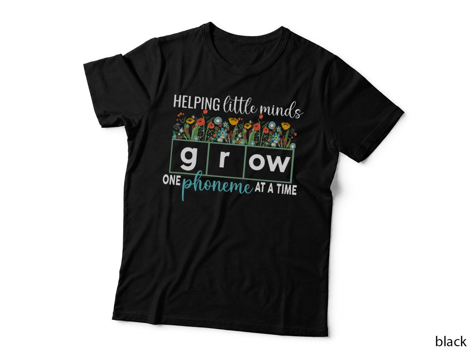 Science of Reading Helping a Little Minds Grow Phonics Women T-Shirt