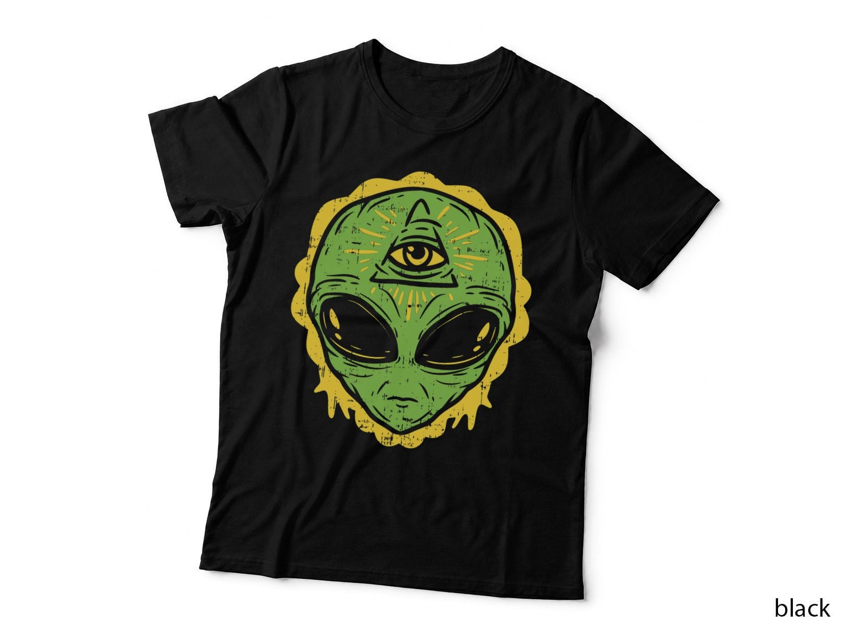 Secret Illuminati Alien Society Gift Occult Alien T-Shirt