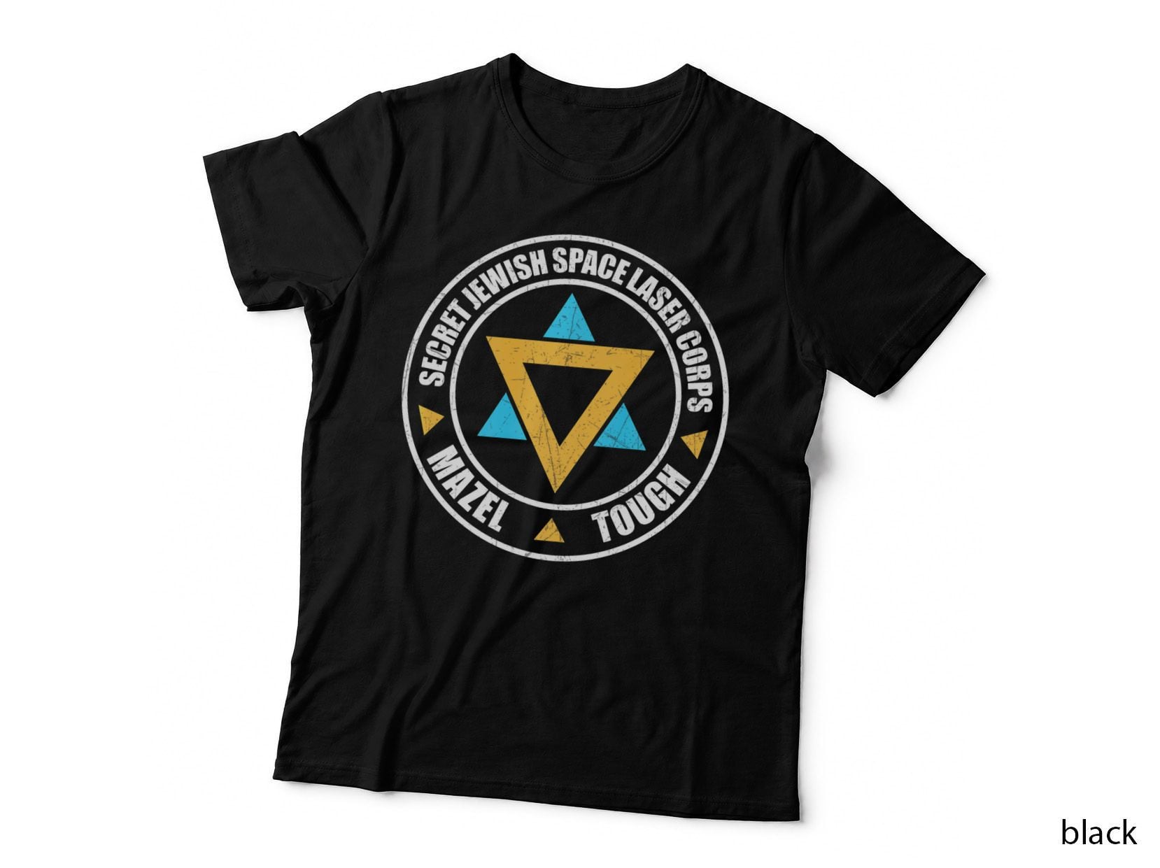 Secret Jewish Space Laser Corps Mazel Tov Prank, Alien T-Shirt