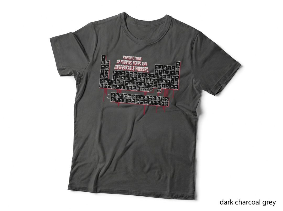 Shirt.woot Periodic Table of Unspeakable Horrors T-Shirt