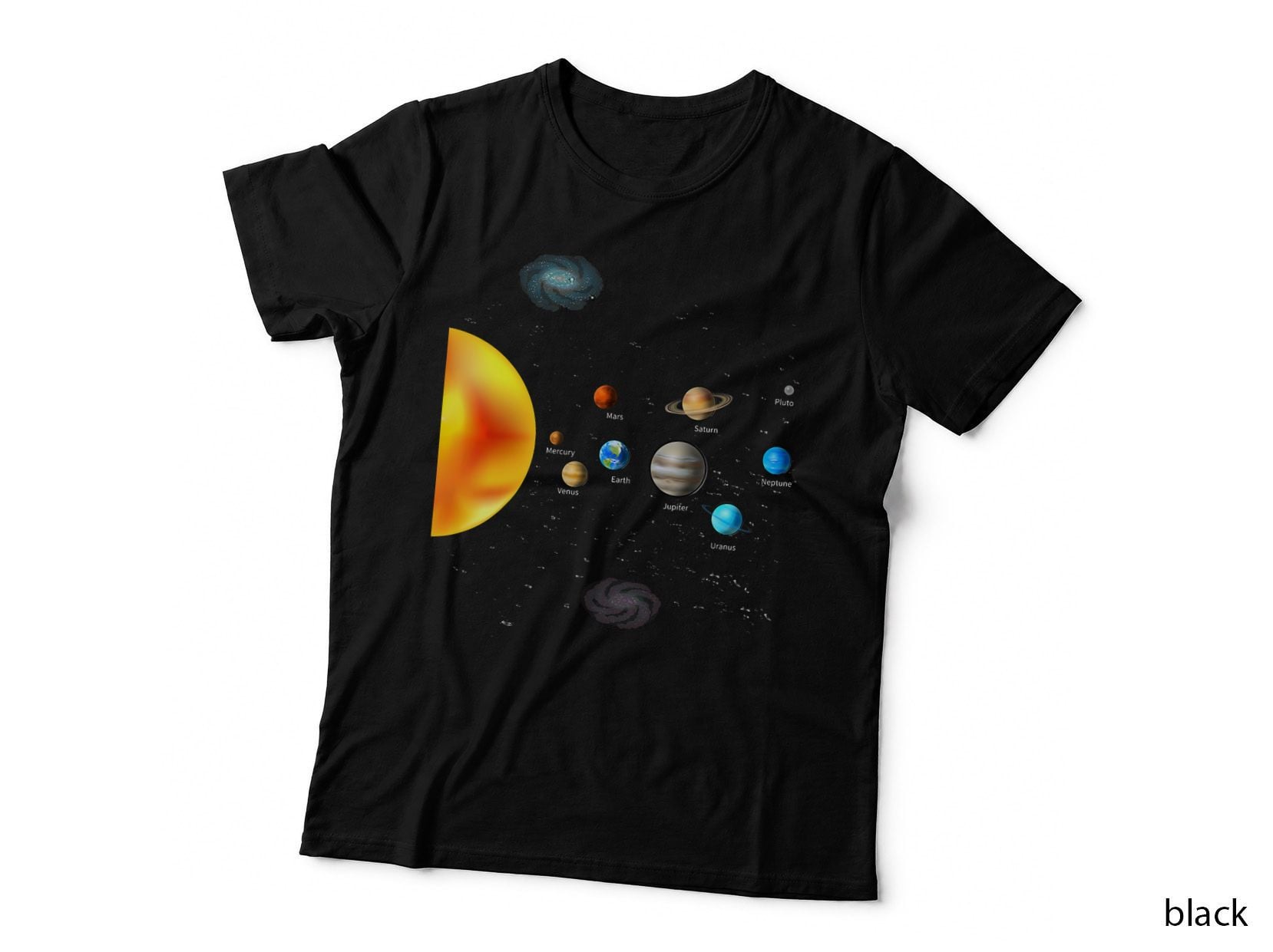 Space Planets System Solar Science T-Shirt