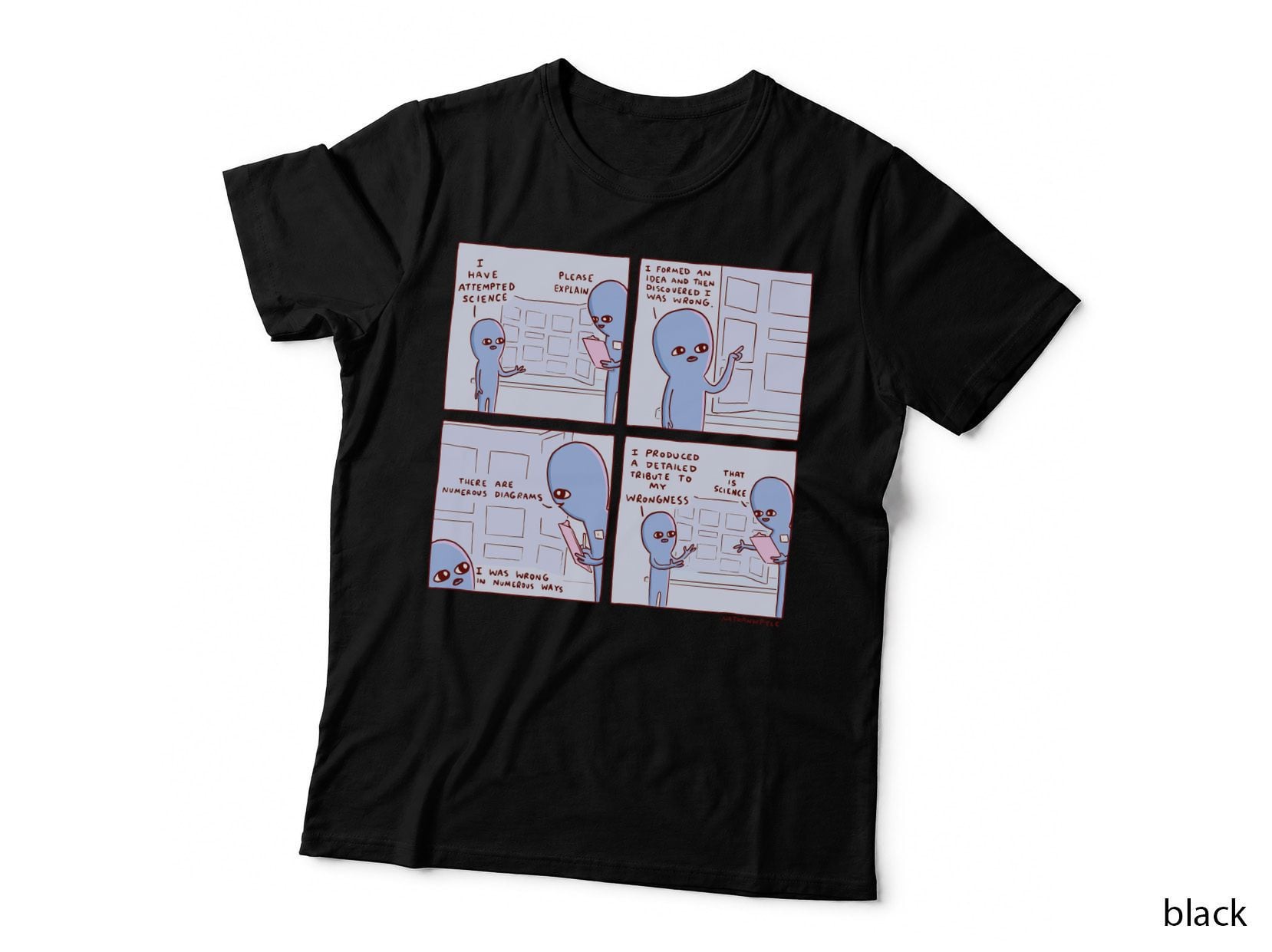 Strange Planet I HAVE Attempted Science T-Shirt