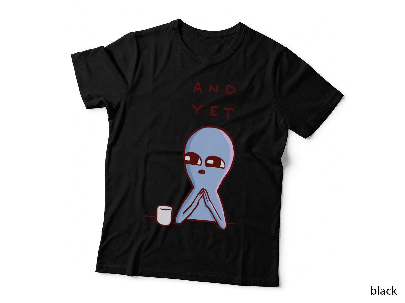 Strange Planet Special Product AND YET T-Shirt