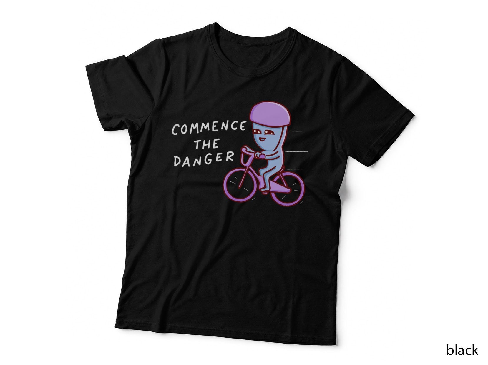 Strange Planet Special Product Commence THE Danger T-Shirt