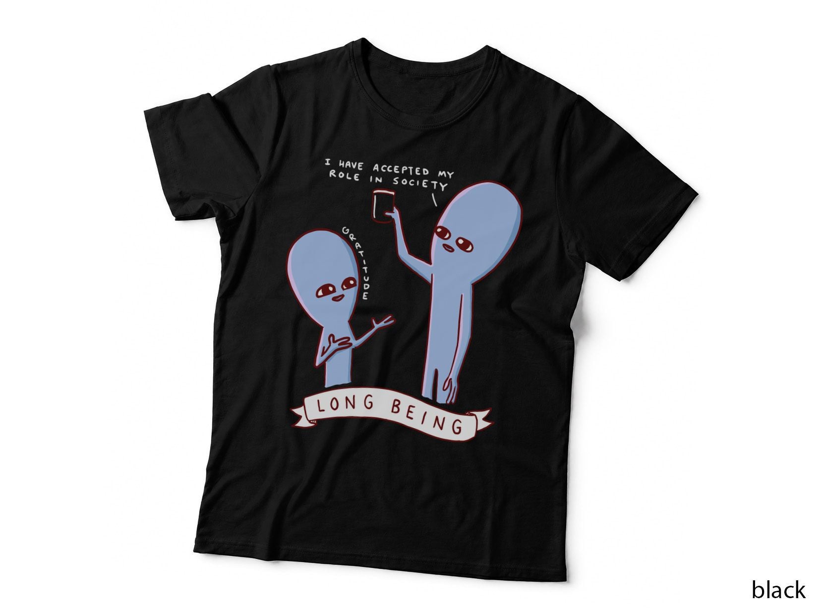 Strange Planet Special Product LONG BEING T-Shirt