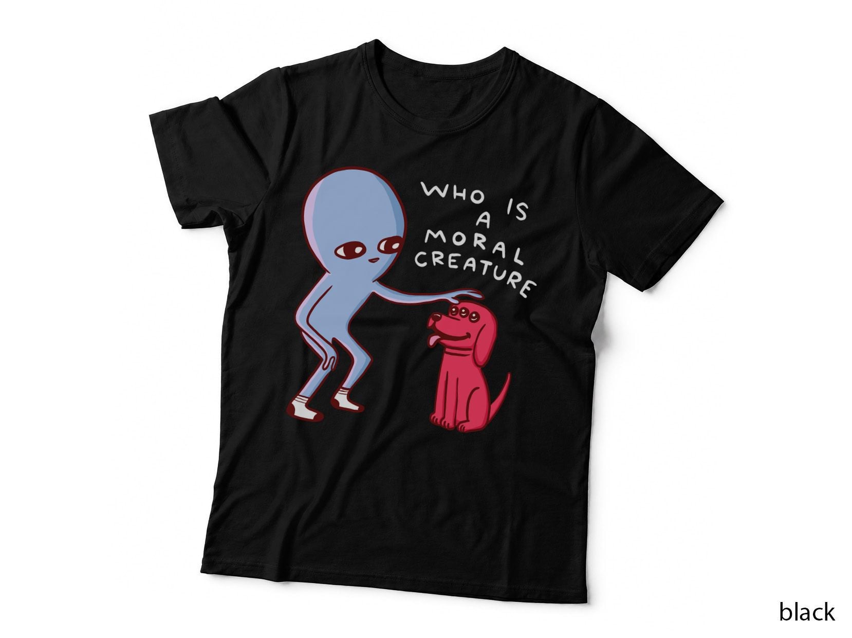 Strange Planet Special Product MORAL Creature T-Shirt