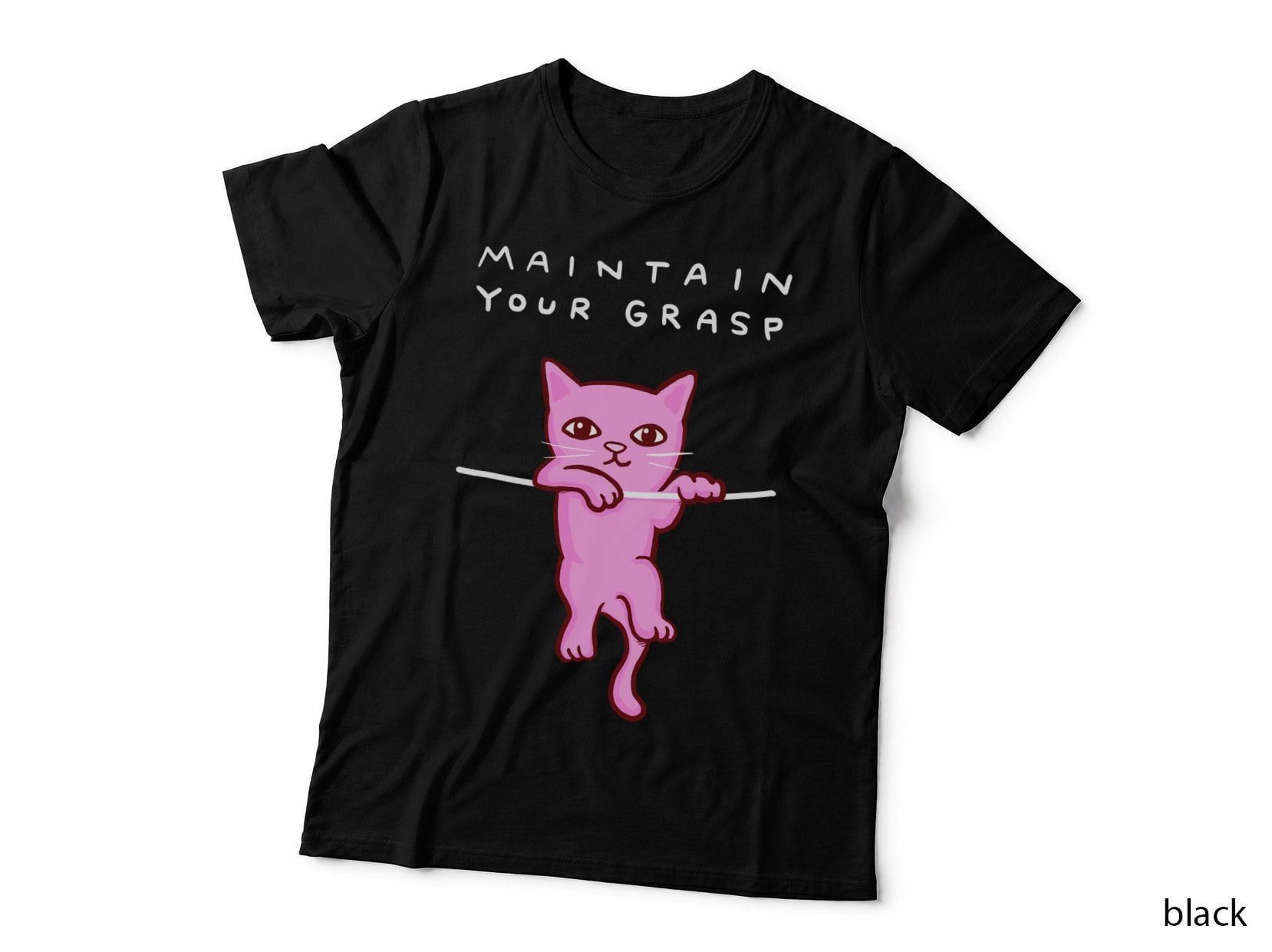 Strange Planet Special Product Maintain YOUR GRASP - Portrait T-Shirt