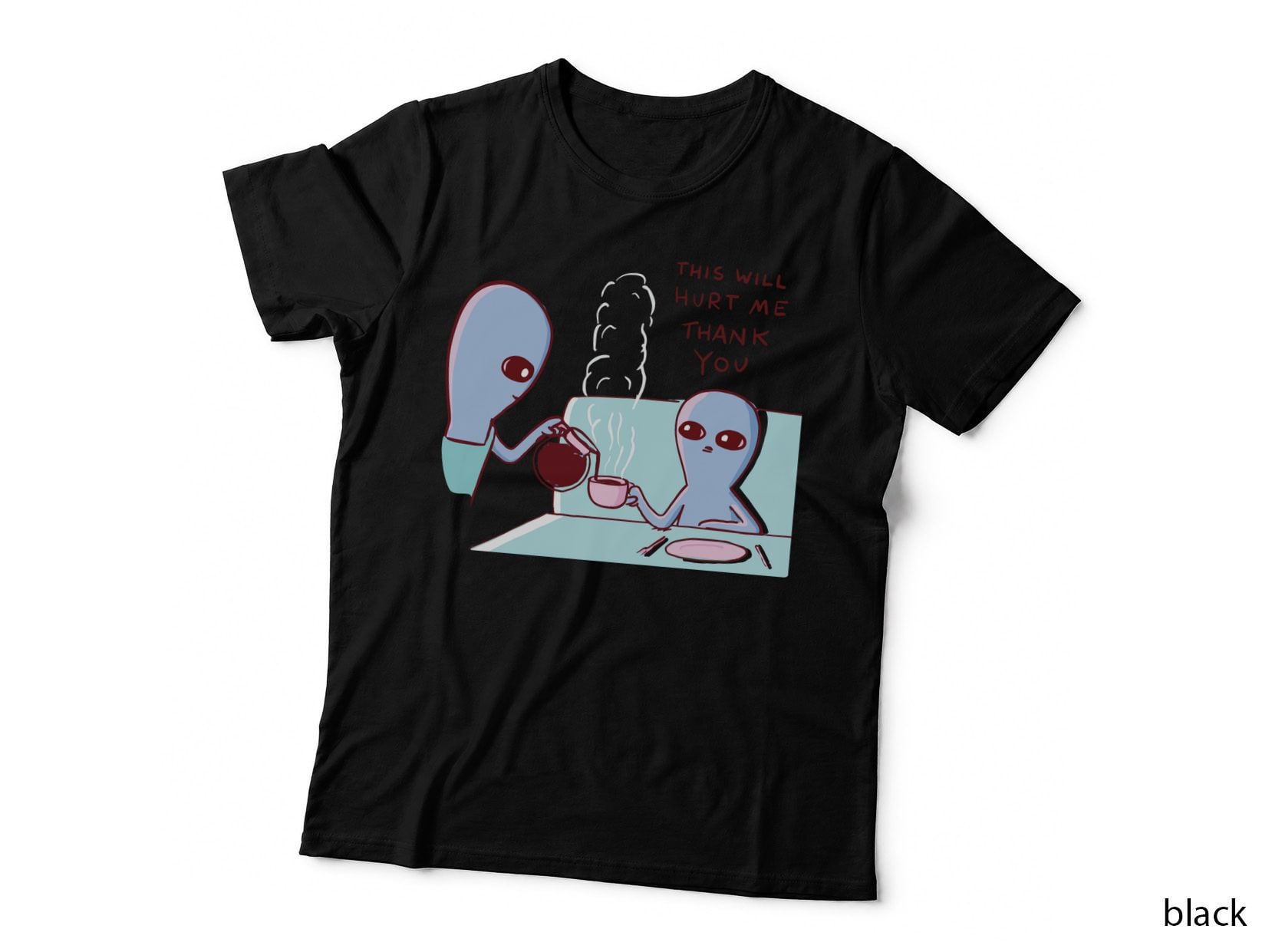 Strange Planet Special Product THANK YOU T-Shirt