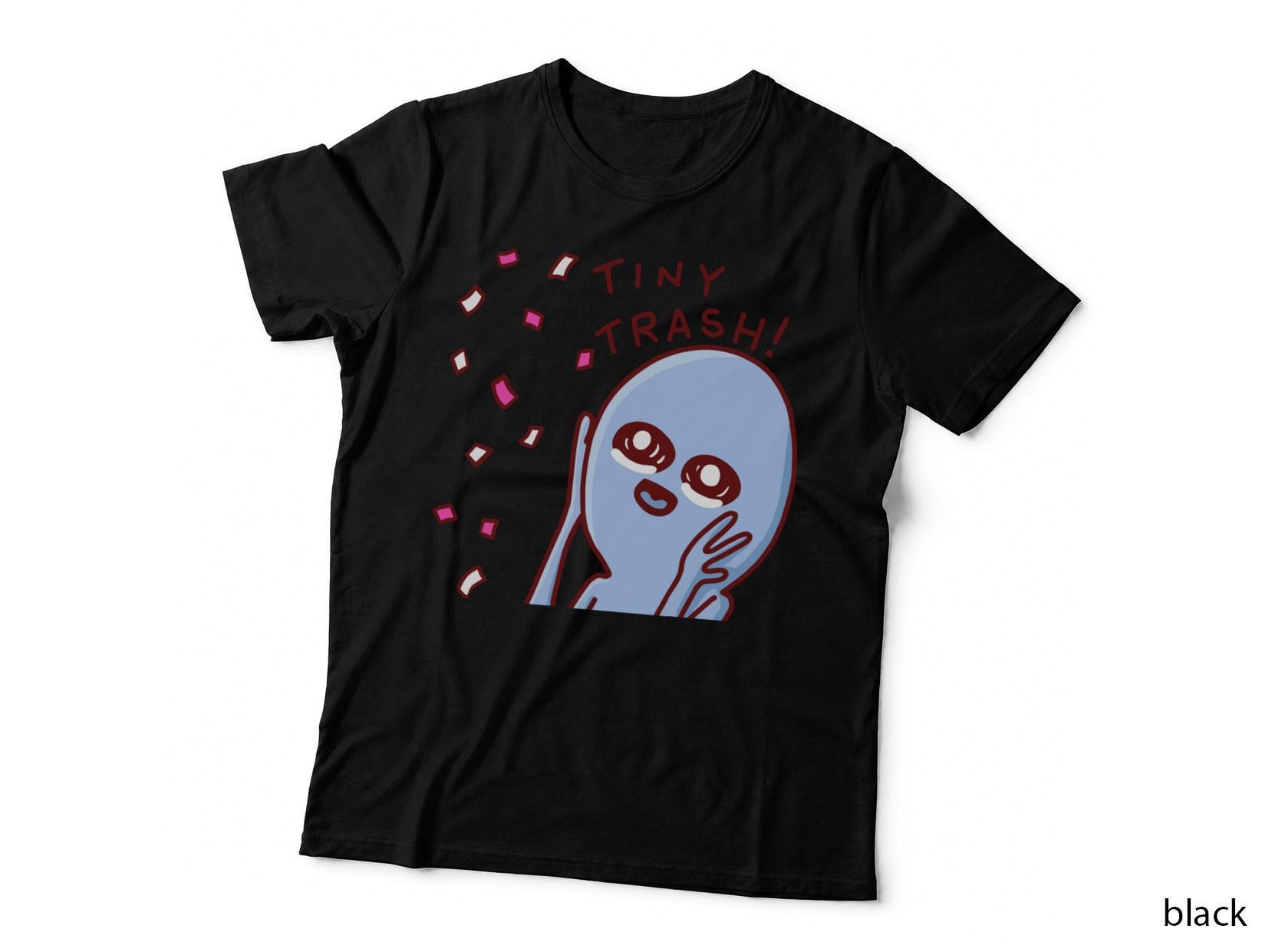 Strange Planet Special Product TINY TRASH T-Shirt