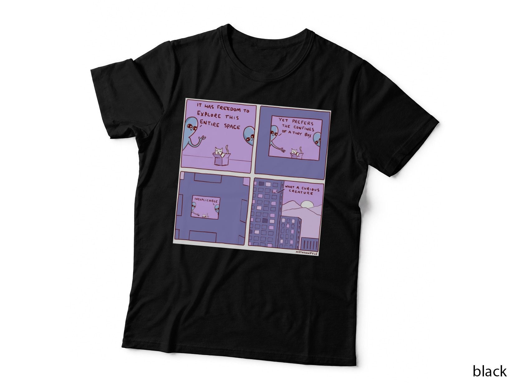 Strange Planet WHAT a Curious Creature T-Shirt