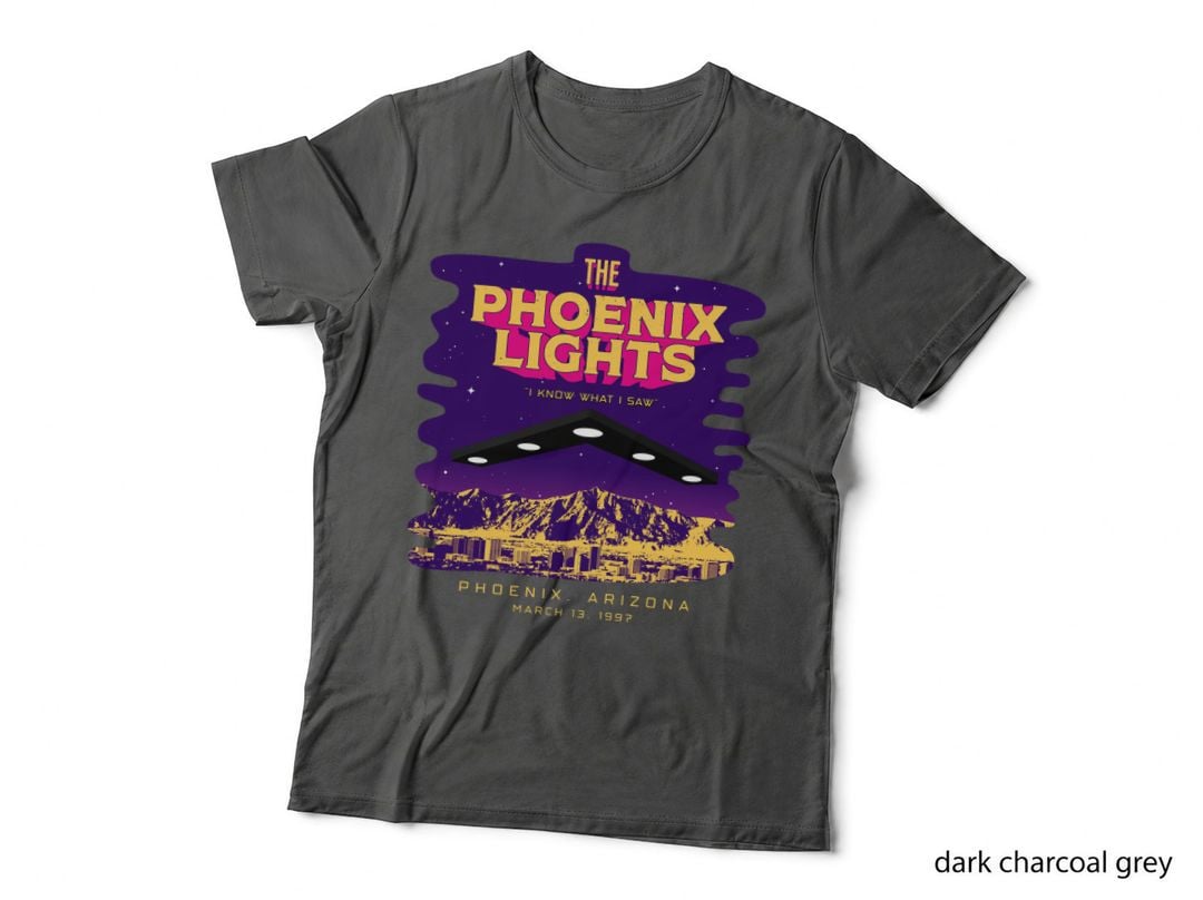 The Phoenix Lights UFO Event - I Know What I Saw 1997 T-Shirt