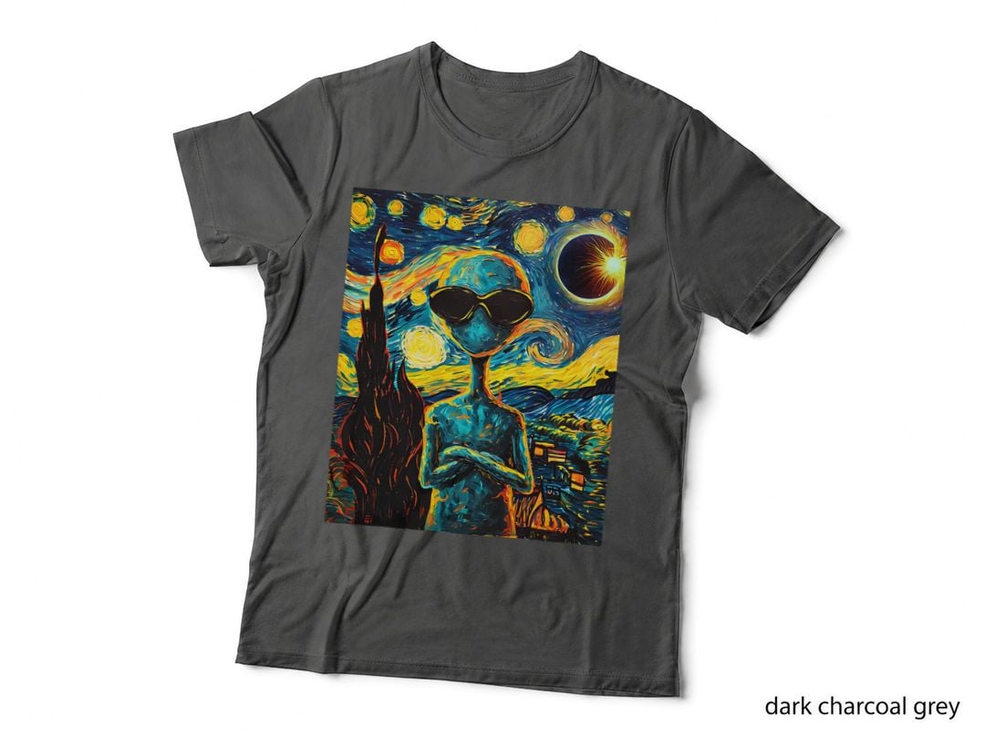 Total Solar Eclipse Alien T-Shirt