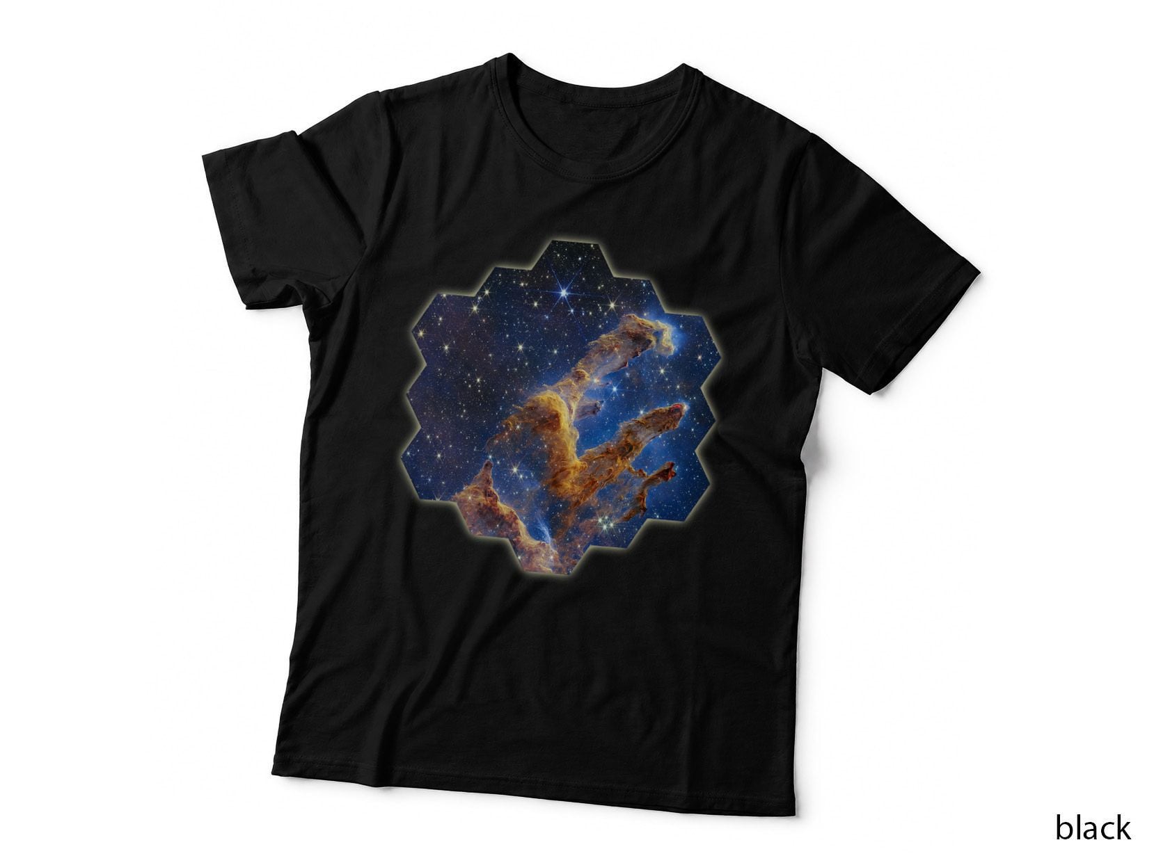 Webb Space Telescope Image Pillars of Creation New Star JWST T-Shirt
