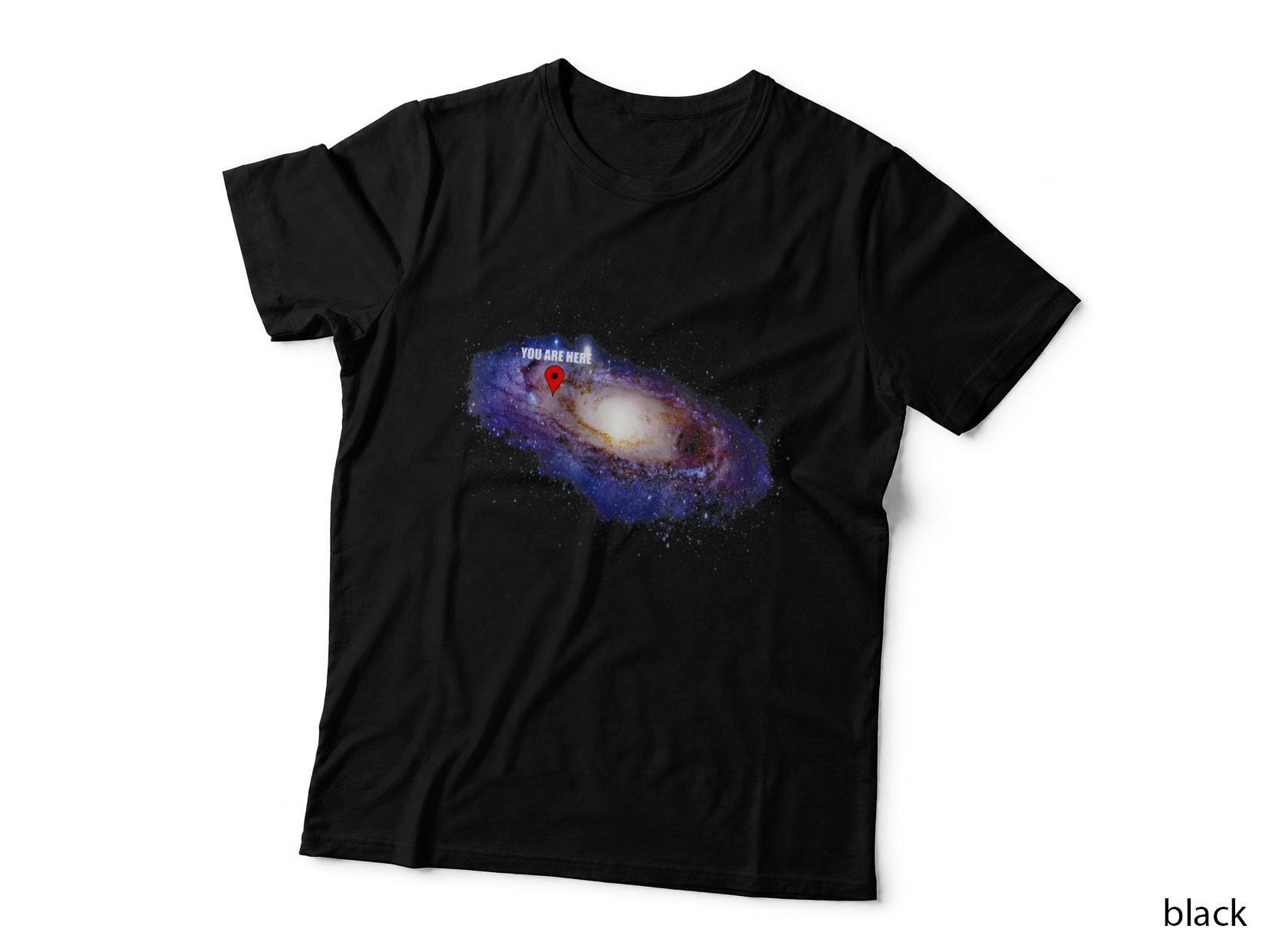 You Are Here Universe Galaxy Space T-Shirt