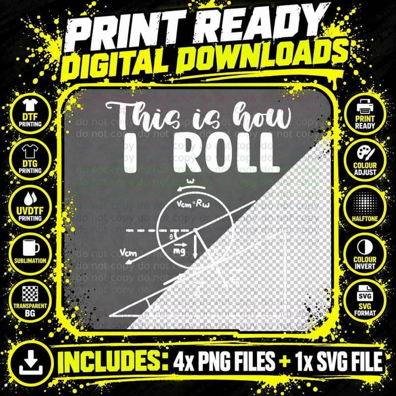 Applied Physics Science Study Physicist - This Is How I Png SVG Digital Bundle