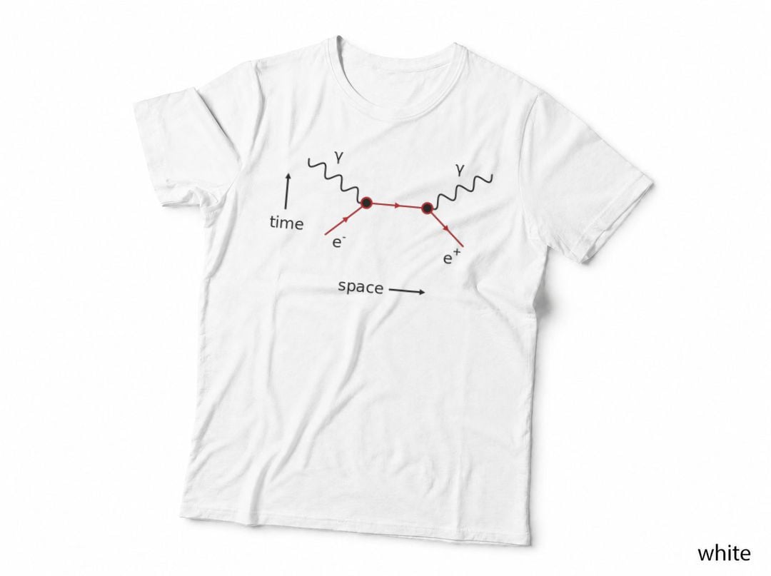 Feynman Diagram Physics Equation T-Shirt