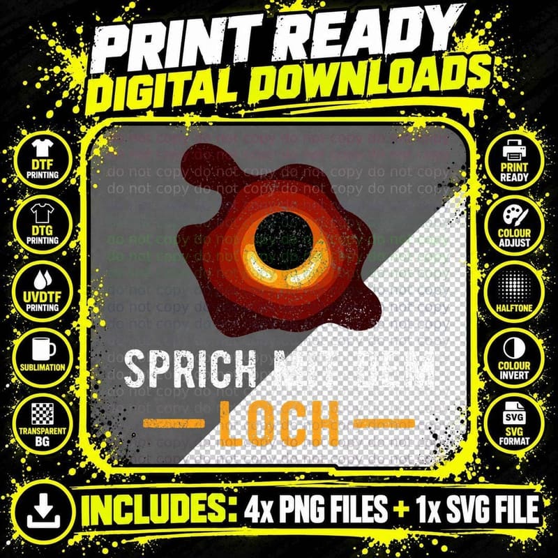Nerd Black Hole Speech with the Hole Physics T-Shirt Png SVG Digital Bundle
