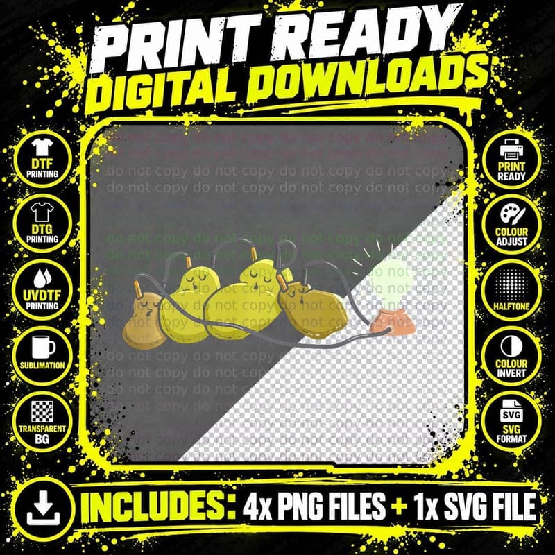 Potato Eater Physicist Science Lover Battery Physics Png SVG Digital Bundle