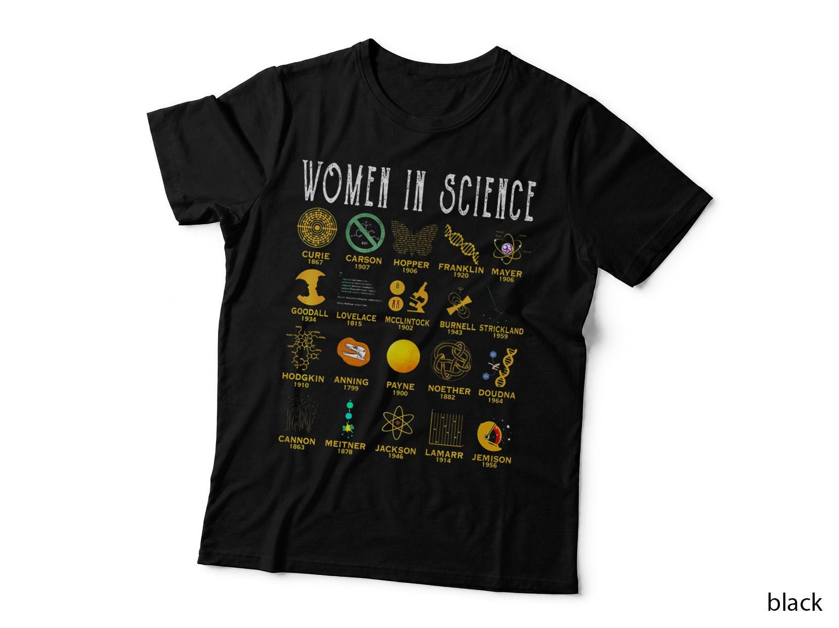 Women in Science Graphic T-Shirt