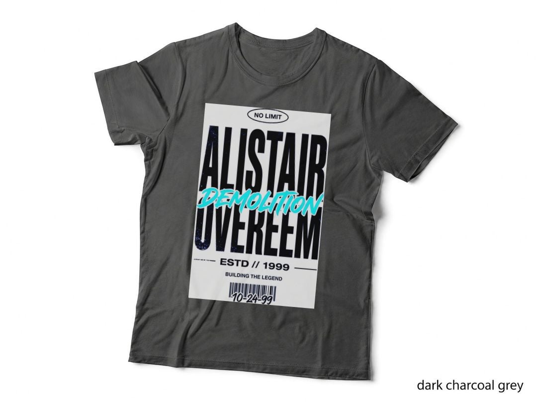 Alistair Overeem No Limit Demolition Estd 1999 Building the Vintage T-Shirt