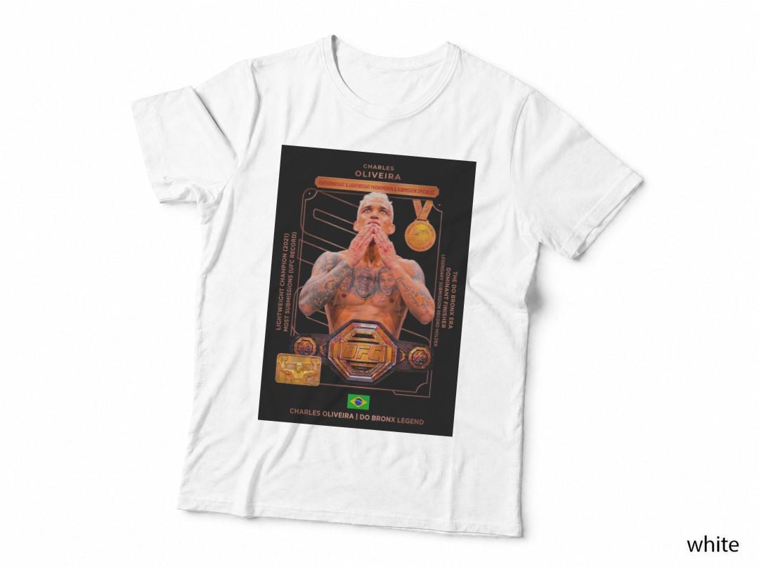 Charles Oliveira Featherweight and Lightweight Phenomenon and Trading T-Shirt
