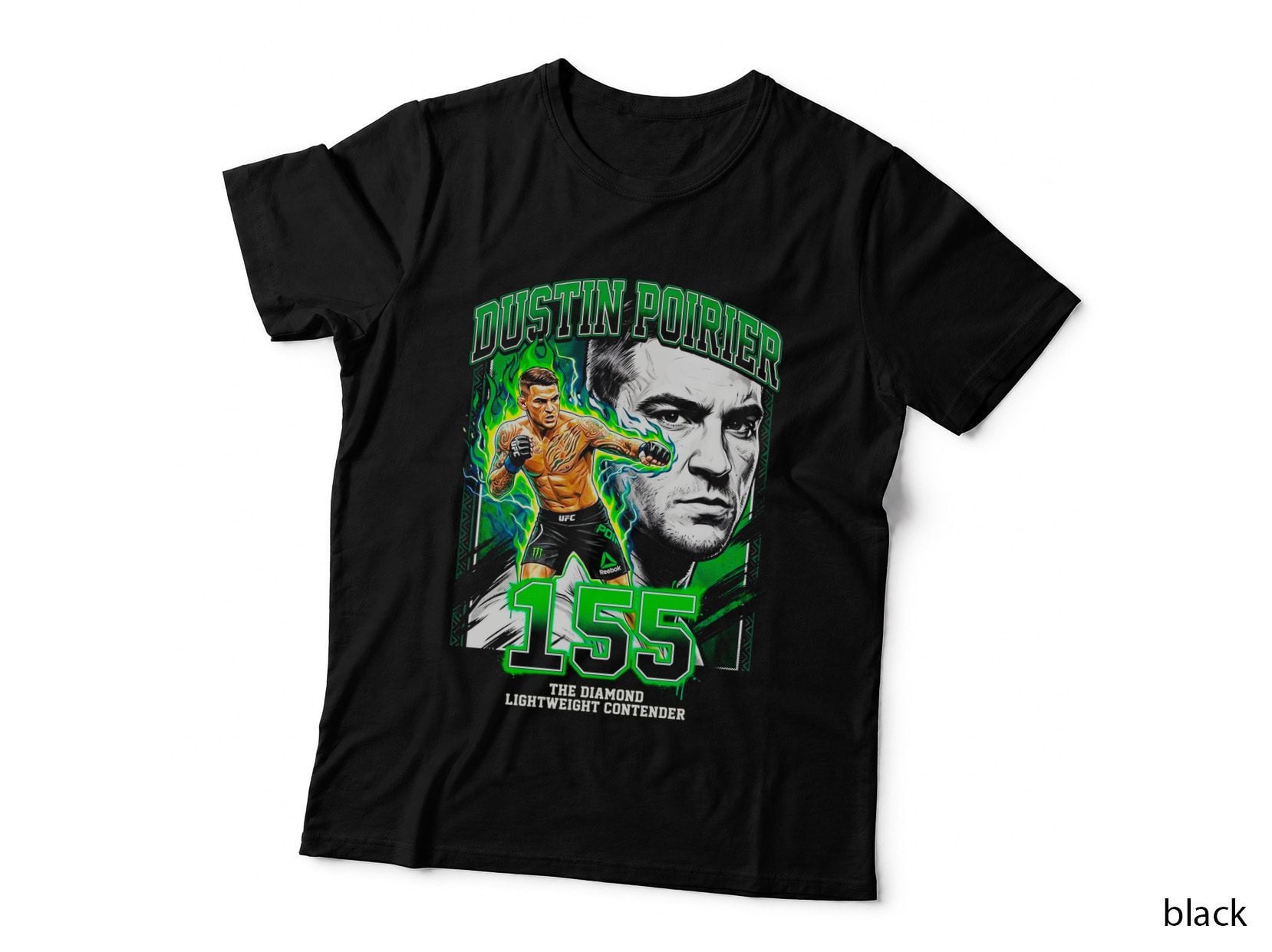 Dustin Poirier 155 the Diamond Lightweight Contender MMA Fighter T-Shirt