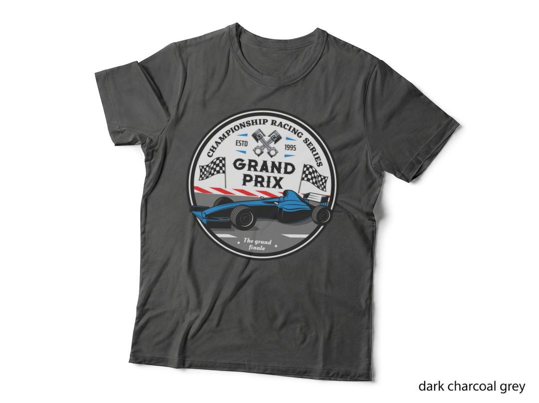 Grand Prix Racing Championship Series Formula Car Estd 1995 T-Shirt