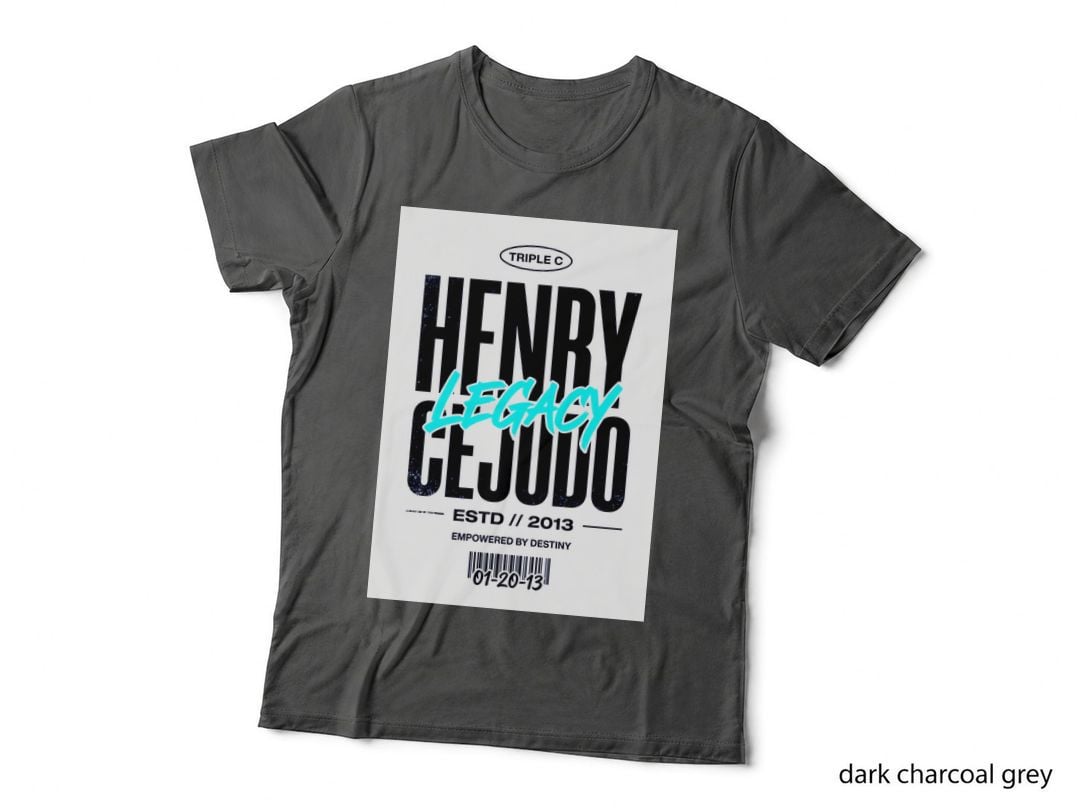 Henry Cejudo Triple C Legacy Estd 2013 Empowered by Vintage Fighter T-Shirt