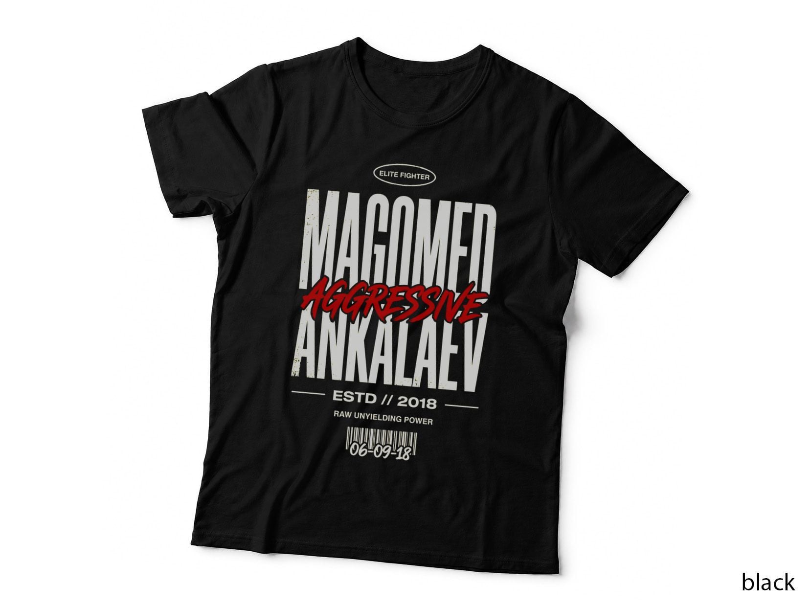 Magomed Ankalaev Elite Fighter Aggressive Estd 2018 Raw Vintage T-Shirt