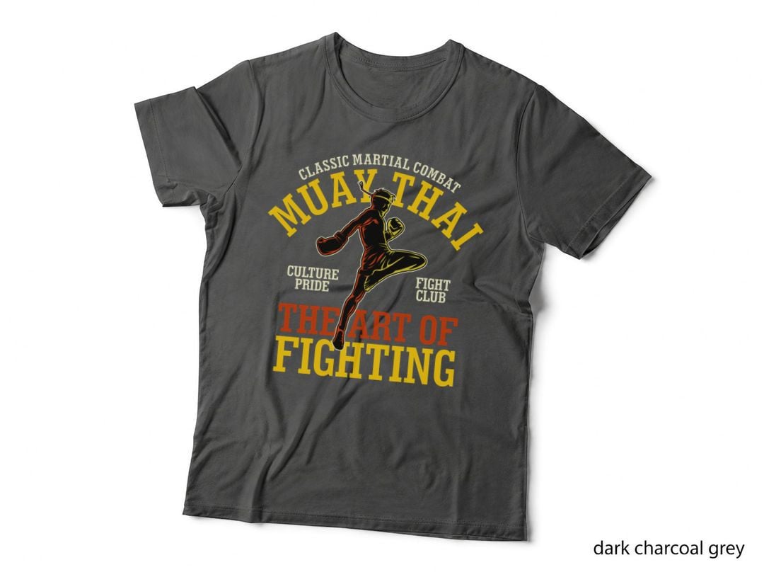 Muay Thai Combat Classic Martial Culture PRIDE Fight Wour the Fighter T-Shirt