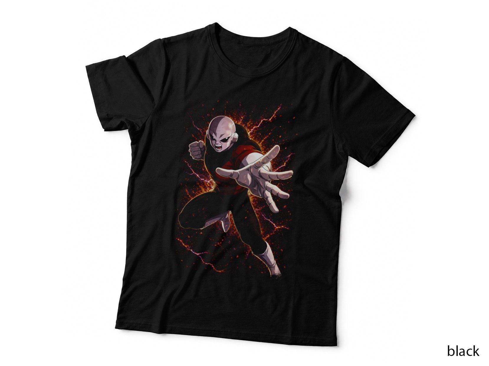 Alien Overlord Anime T-Shirt, Halftone Purple Alien King Graphic Tee