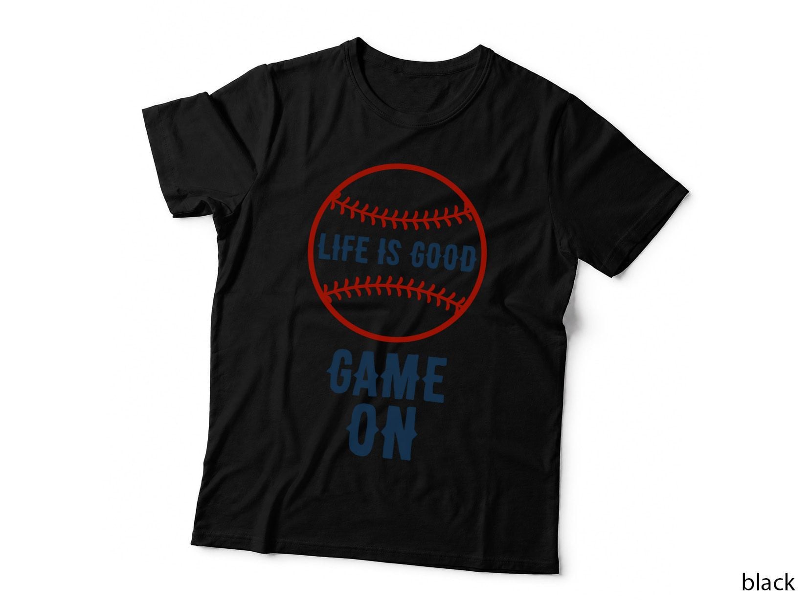 Life Is Good Game On T-Shirt