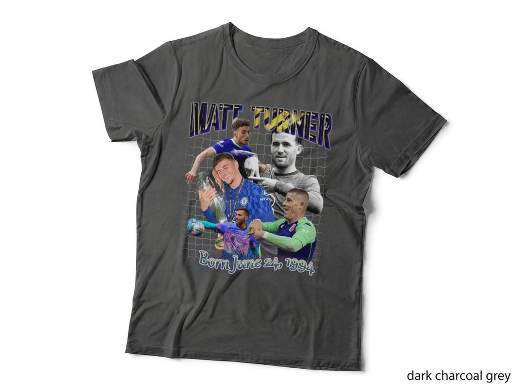 Matt Turner Chelsea Football Goalkeeper Collage Multiple Players T-Shirt