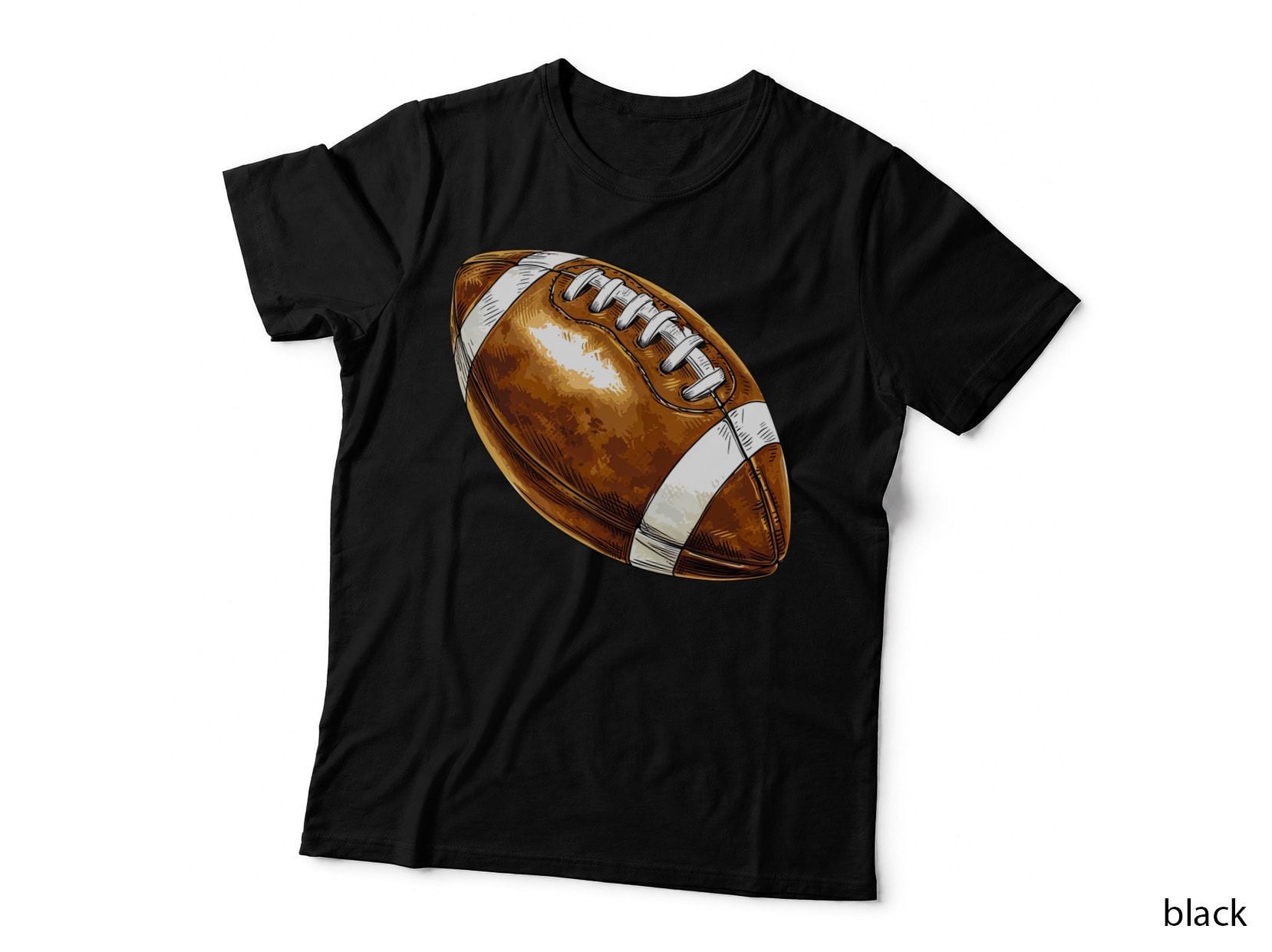 American Football Graphic Football T-Shirt, Football Graphic Tee