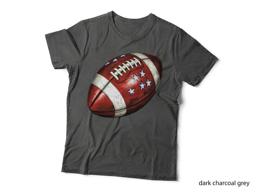 American Football Stars Football T-Shirt, Football Graphic Tee